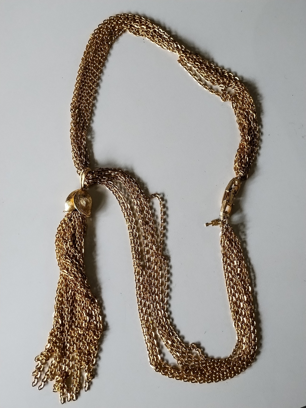 Trifari Trifari Tassel Multi-Strand Necklace